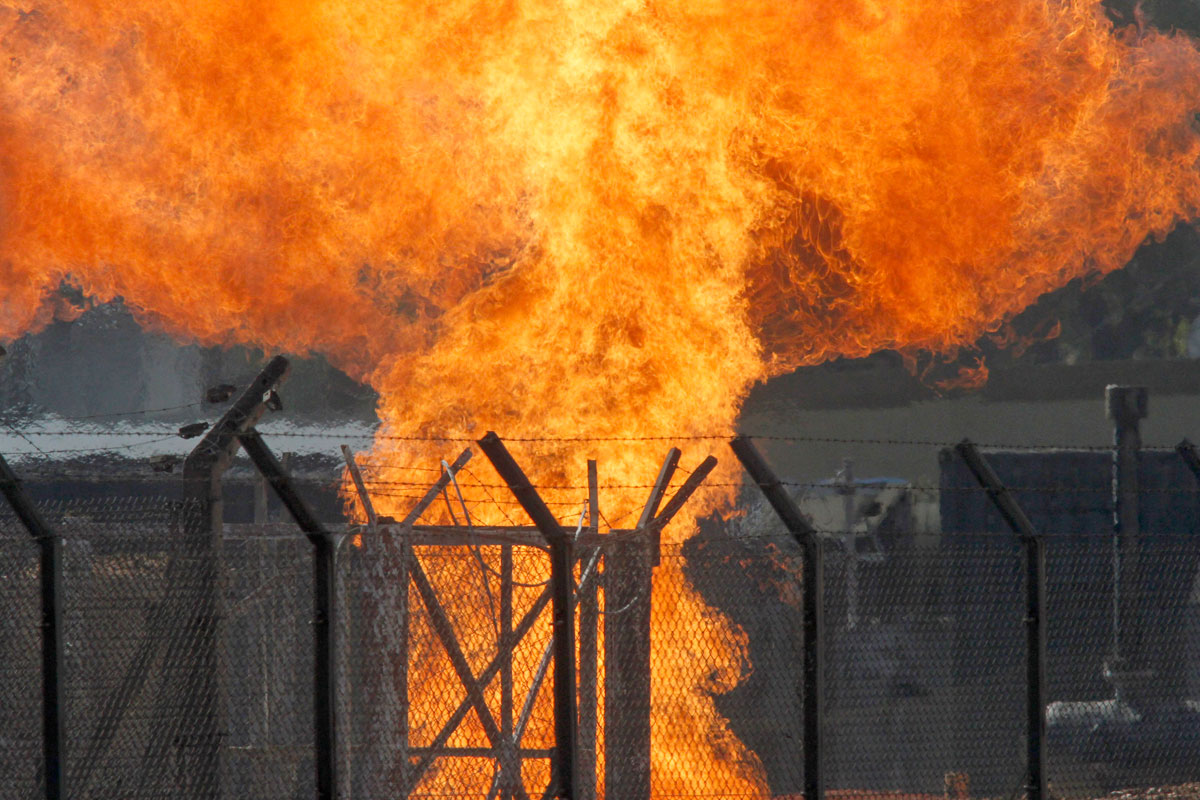 La capital cordobesa en llamas: explotó una planta de químicos
