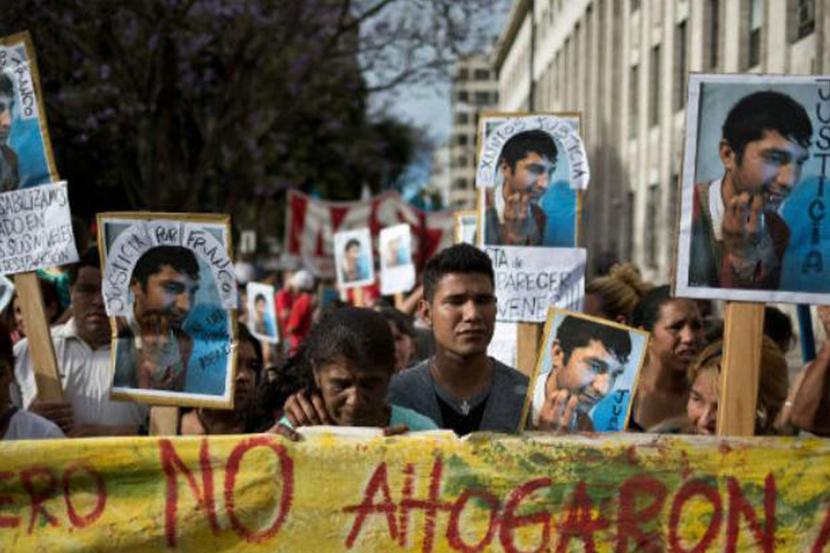Un claro pedido de justicia por la muerte de Franco Casco
