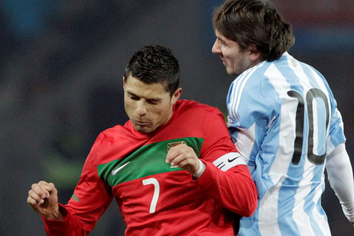 Argentina vs. Portugal… o Messi vs. Cristiano Ronaldo