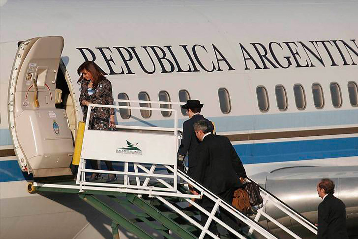 Cristina viajó a Río Gallegos para votar en las PASO