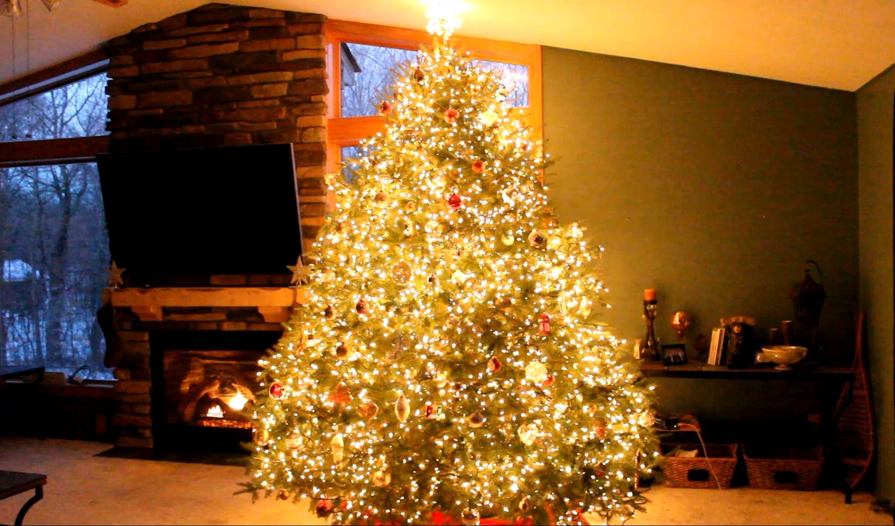 Árbol navideño, todo un show