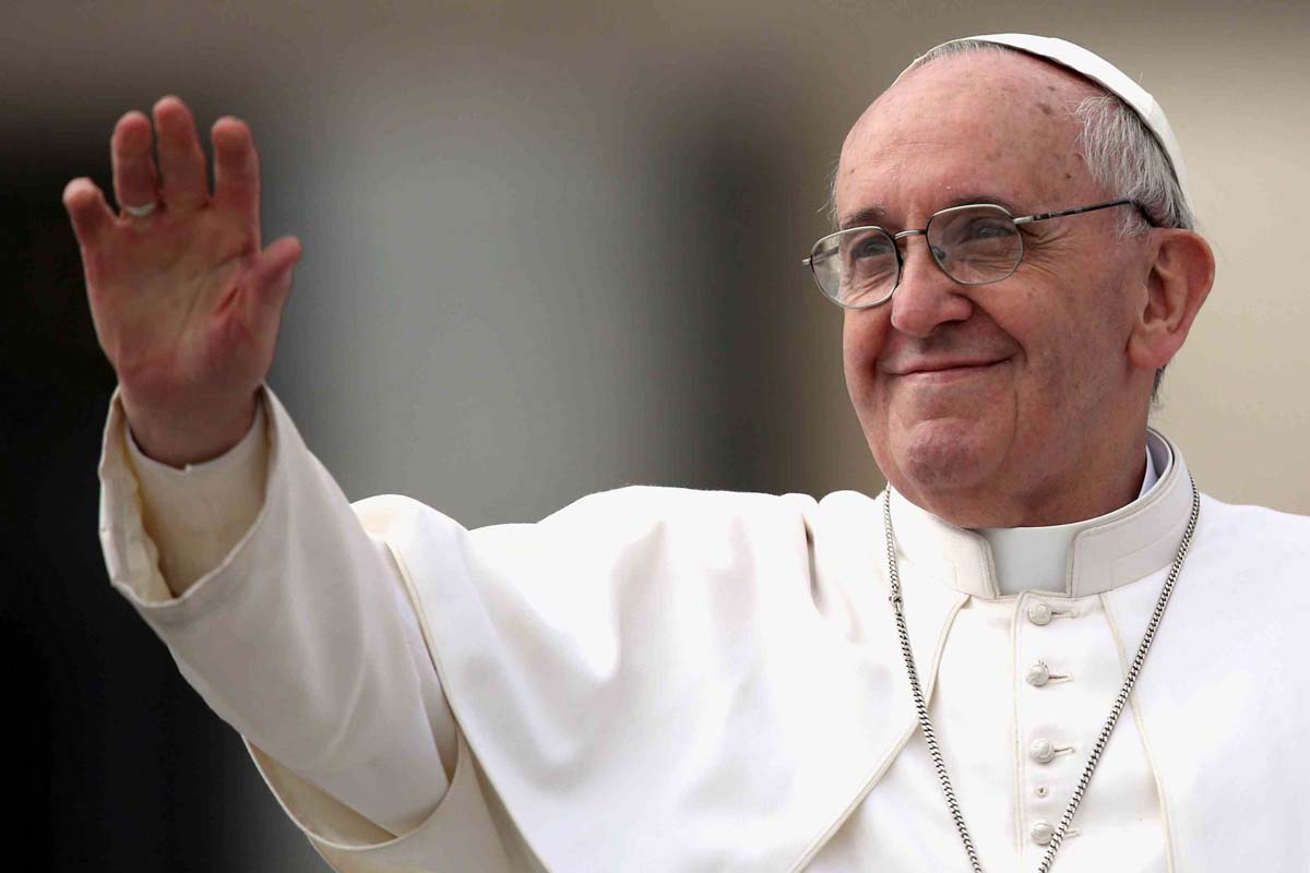 El Papa pidió celebrar una Navidad “libres de toda mundanidad”