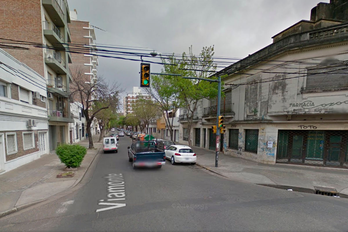 Entradera, esta vez en Viamonte al 1300