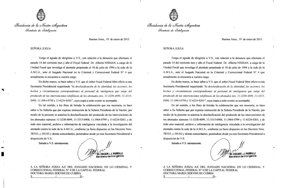 Causa Amia: Gobierno ordenó desclasificar información