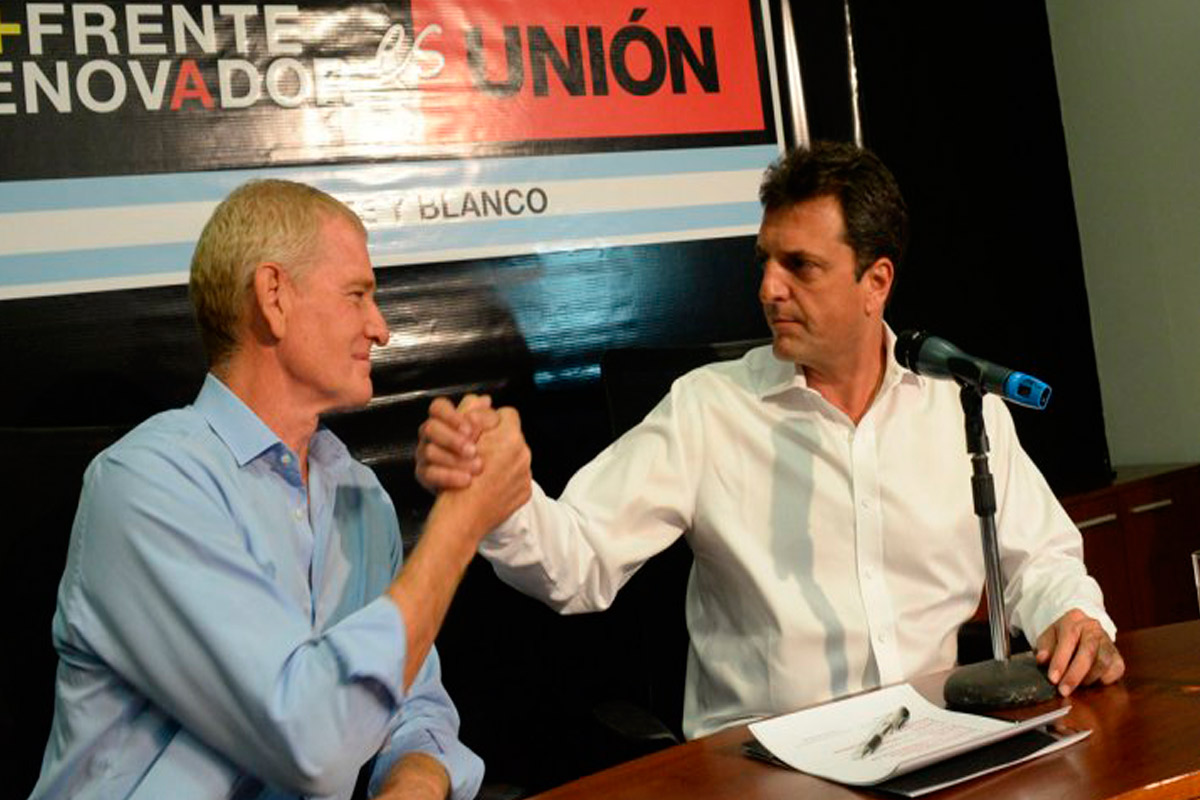 Massa y De Narváez firmaron acuerdo y trabajarán juntos