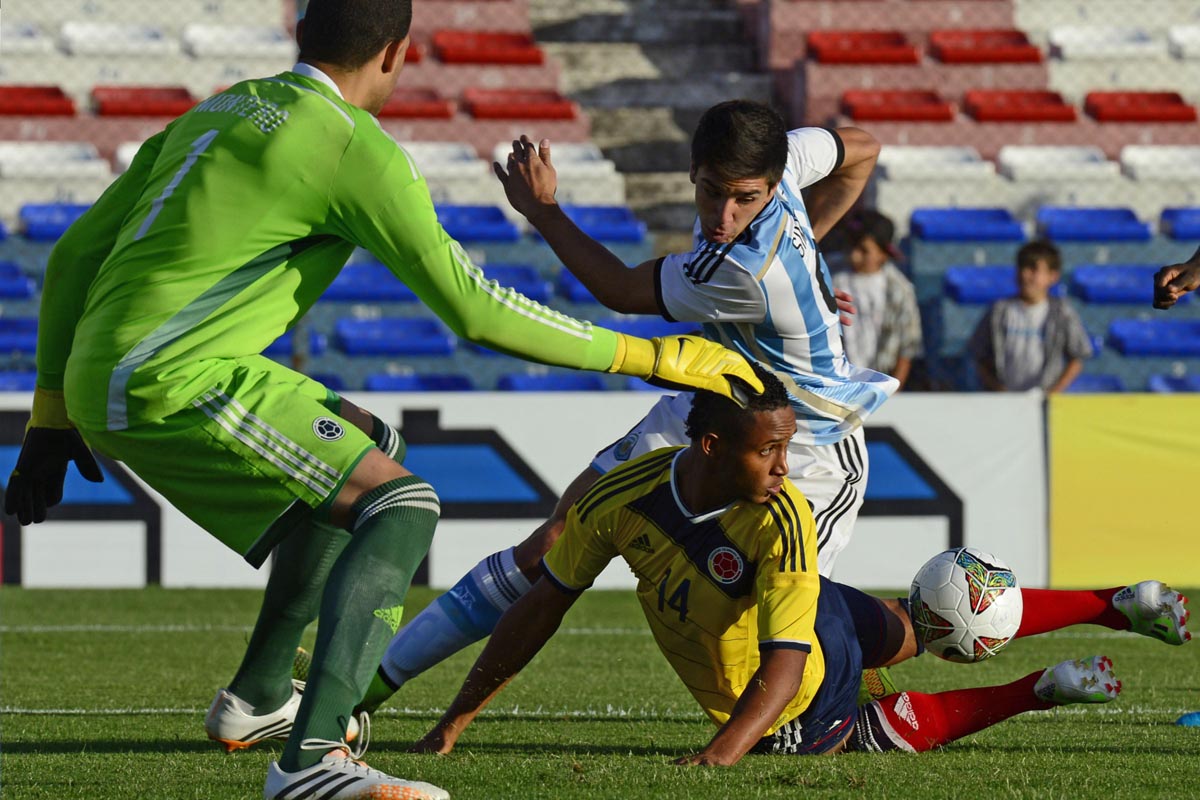 Argentina le empató 1 a 1 sobre la hora a Colombia
