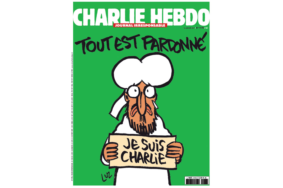 Así será la tapa de Charlie Hebdo de este miércoles