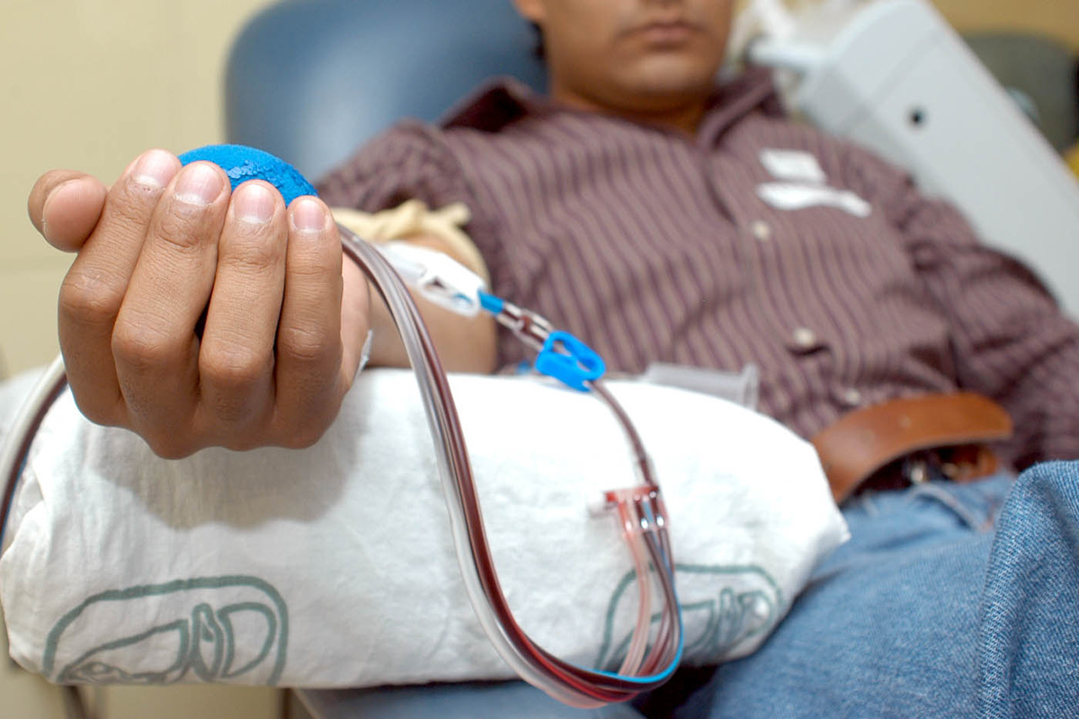 Para la donación de sangre no hay vacaciones