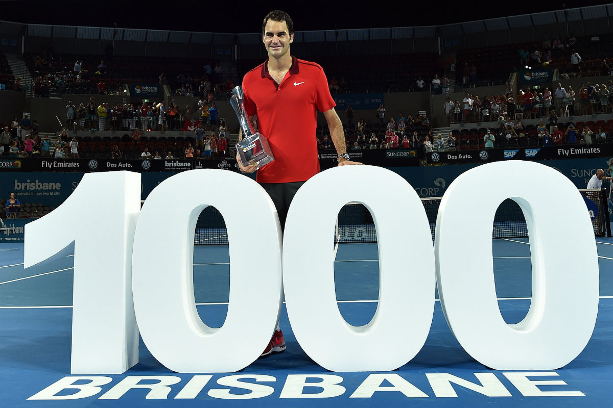 Roger Federer, histórico: llegó a las ¡1.000! victorias