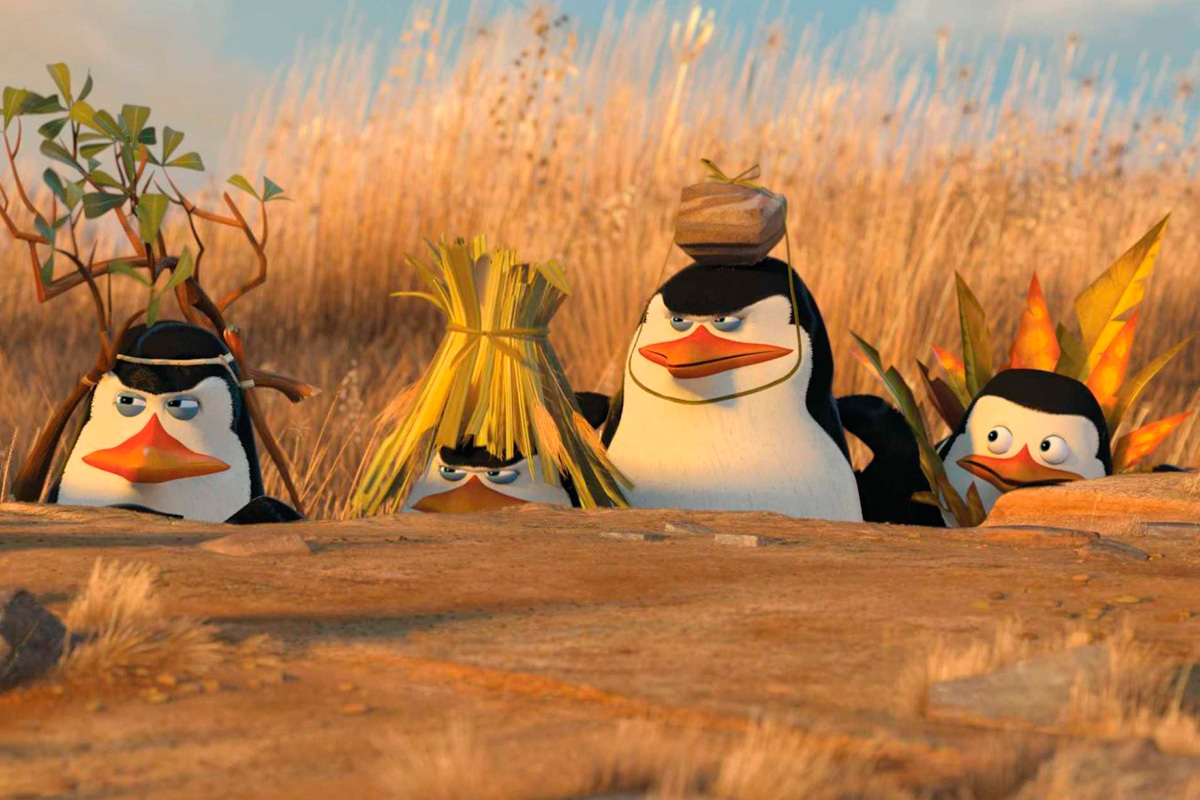 Los Pingüinos de Madagascar llegan al cine