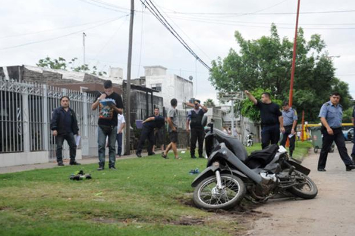 Feroz enfrentamiento tras un robo menor a un comercio