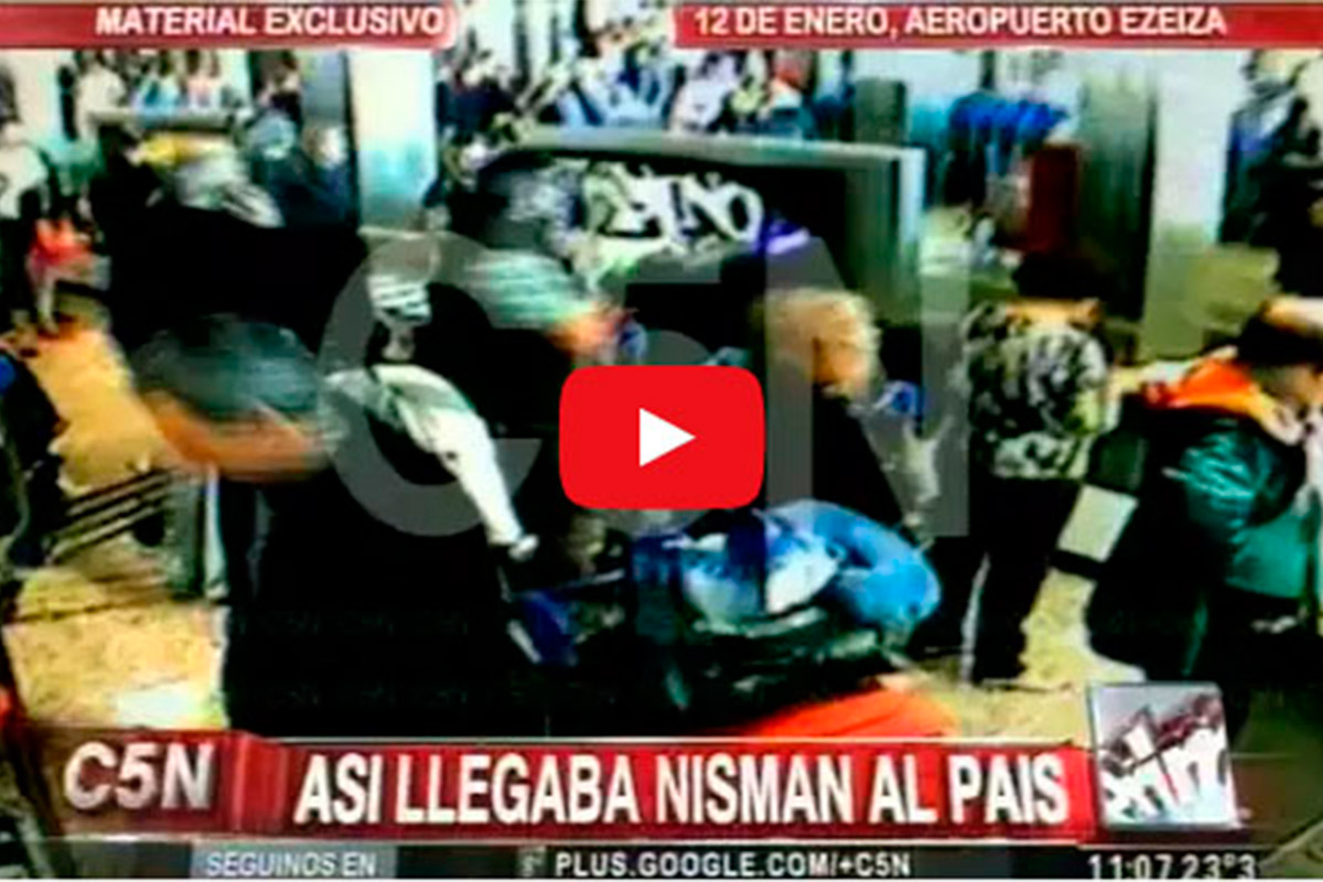 «Es llamativo el seguimiento de las cámaras en el aeropuerto»