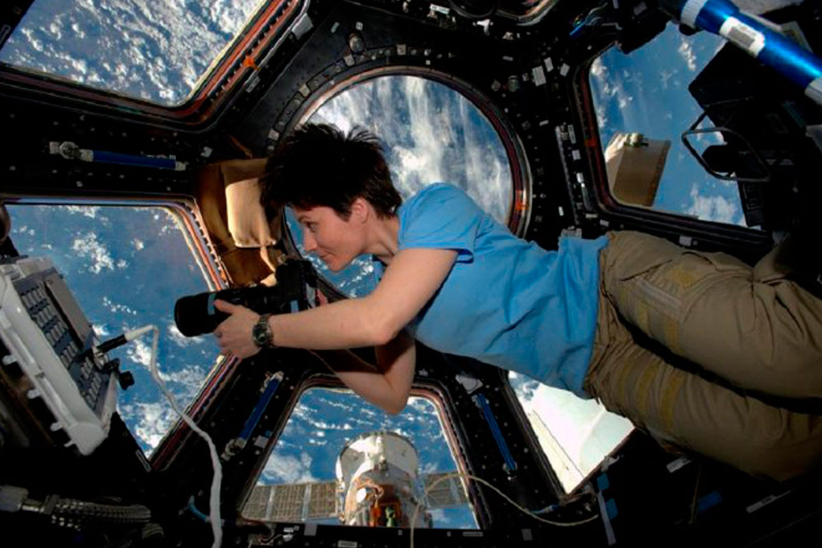 Una italiana en la Estación Espacial Internacional