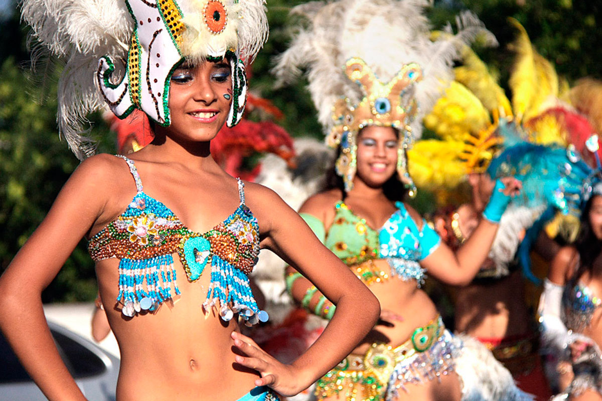 Carnaval en el distrito Sur