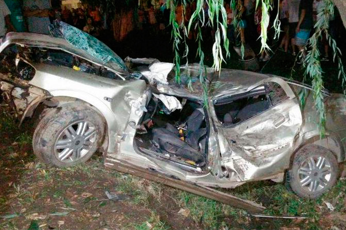 Pujato: escruche, choque y muerte en la ruta Nº 33