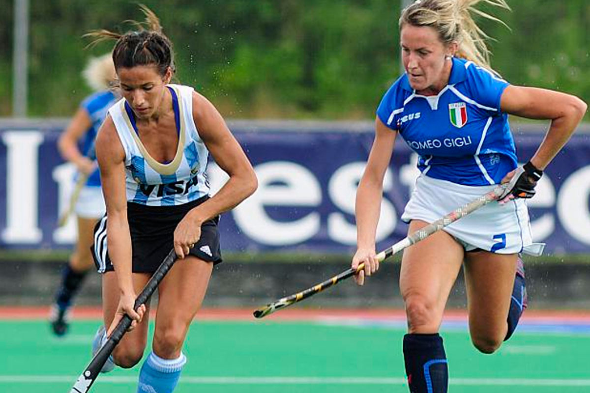Fin de los amistosos de Las Leonas ante Italia en Rosario