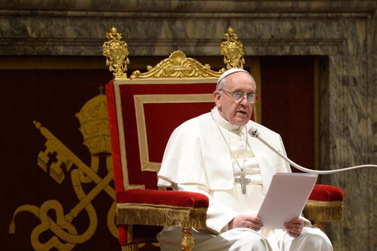 Francisco: pagar sueldos en negro es un “pecado grave”