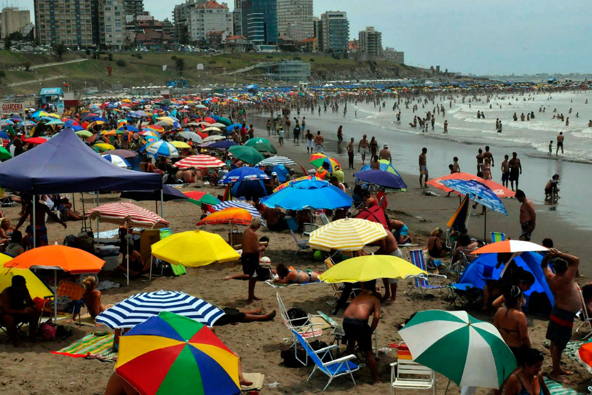 Los rosarinos eligieron más la Costa Atlántica que el exterior