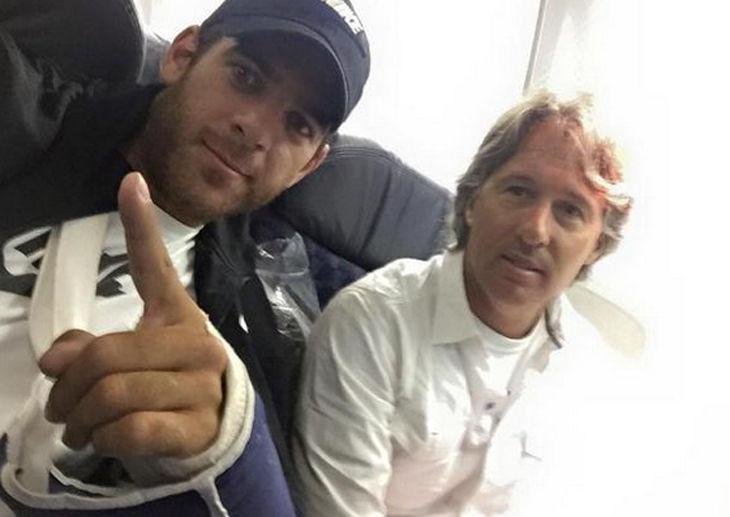Del Potro realizará un control de la operación de muñeca