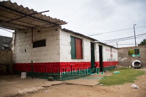 Instalaciones del Club Defensores de Empalme Graneros. Foto: F. Vizzi ocupacion_empalme_6_fvizzi