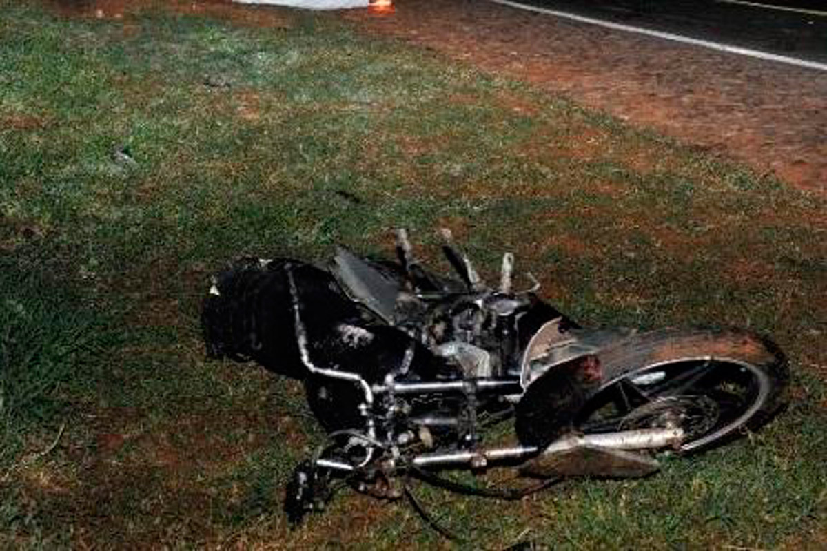 Un rayo mató a joven policía que se trasladaba en una moto