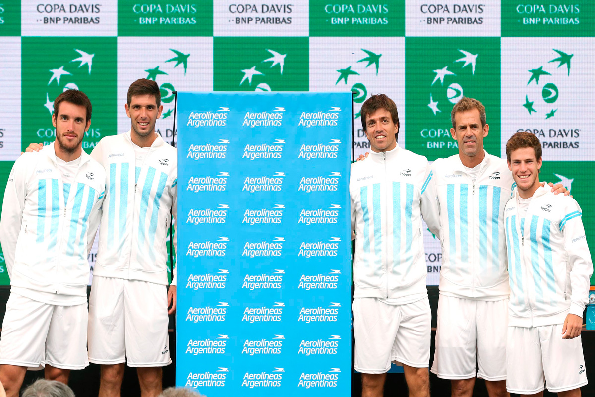 Copa Davis: Berlocq abrirá la serie frente a Brasil