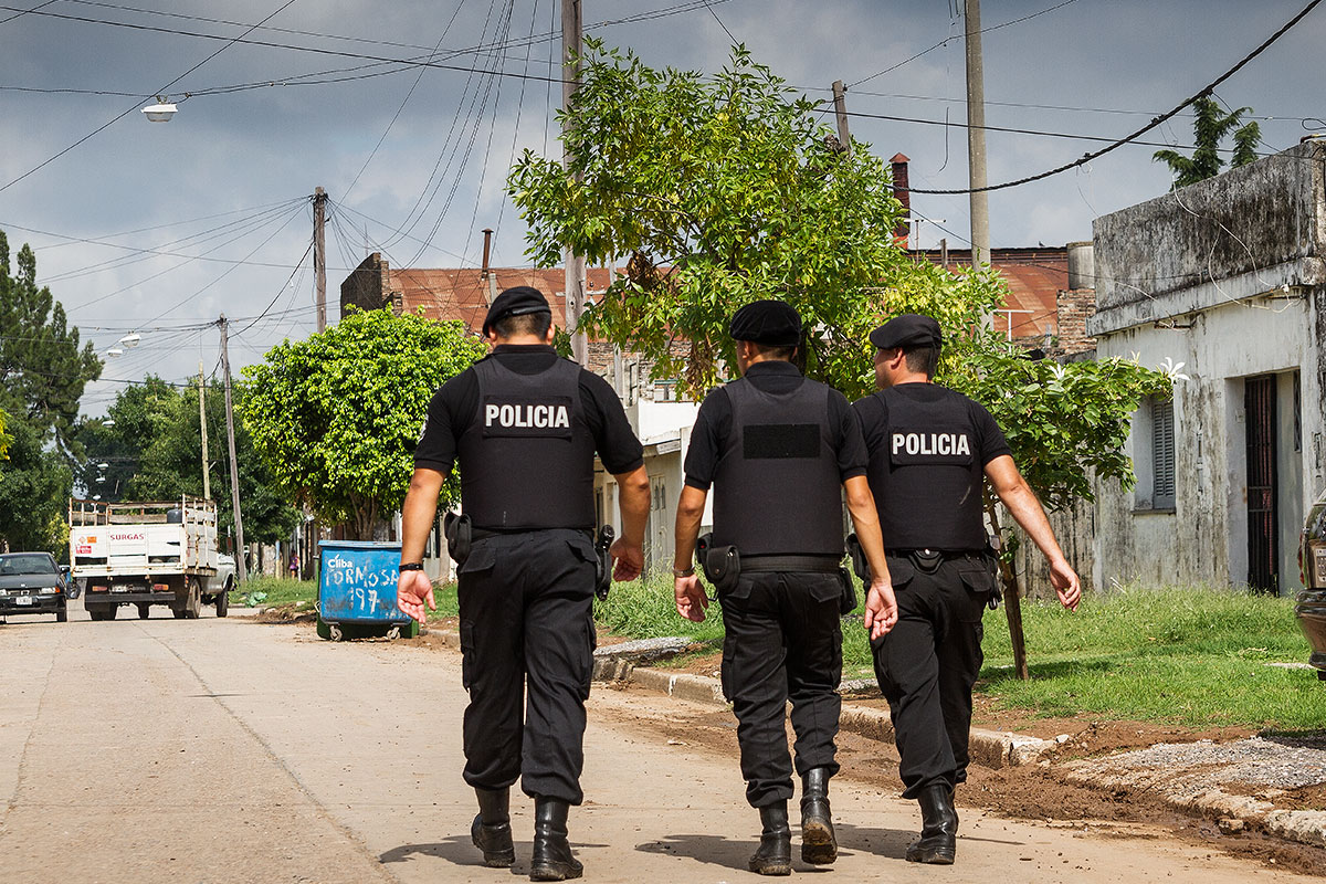 Gran operativo de intervención social en barrio La Tablada