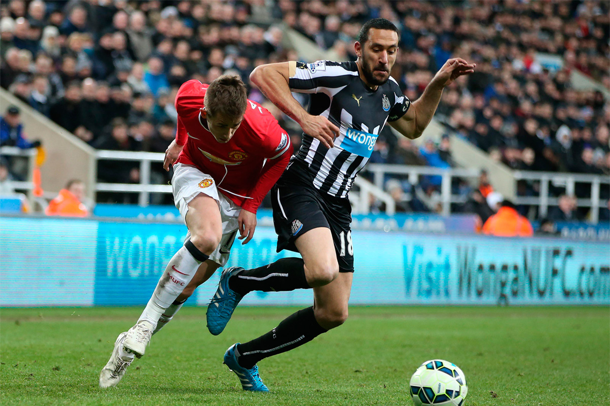 Jonás Gutiérrez volvió a jugar en Newcastle tras 17 meses