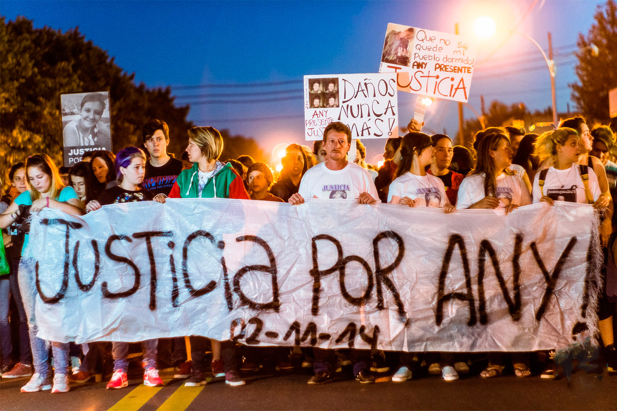 A cuatro meses del asesinato, nueva marcha por Any Rivero