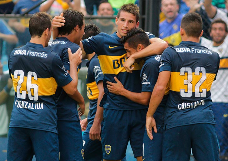 Boca venció a Rafaela y se subió a la cima del torneo
