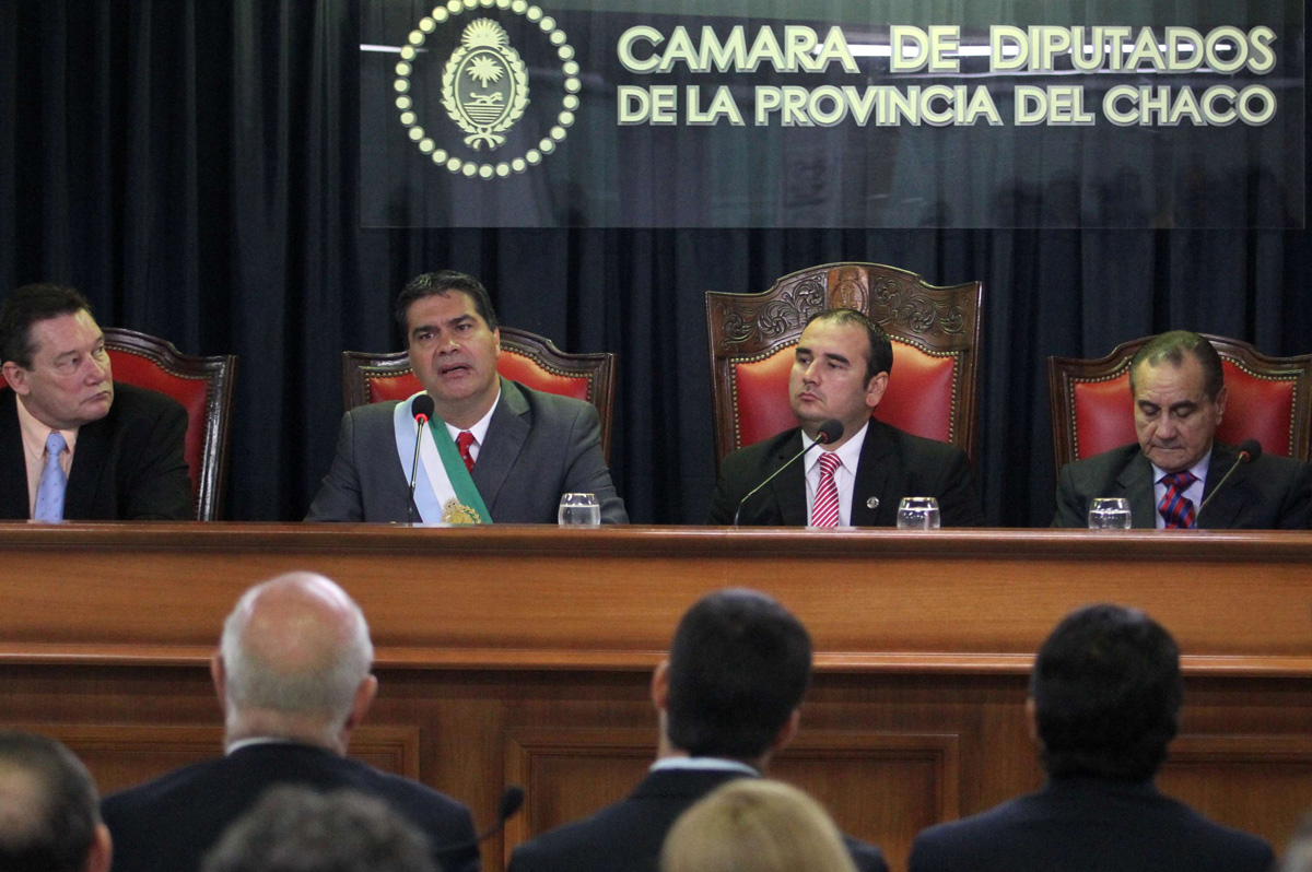 En el interior también hubo apertura de sesiones