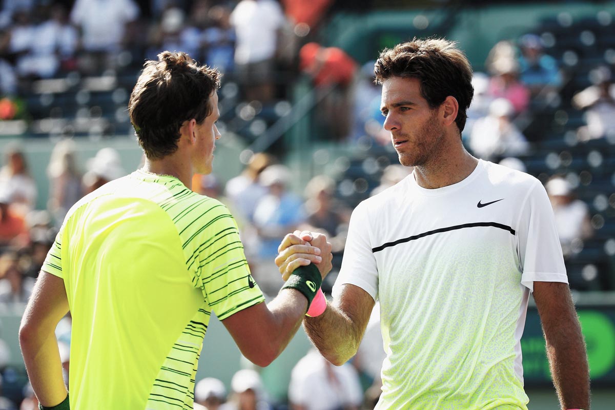 Del Potro regresó y perdió con el ignoto Vasek Pospisil