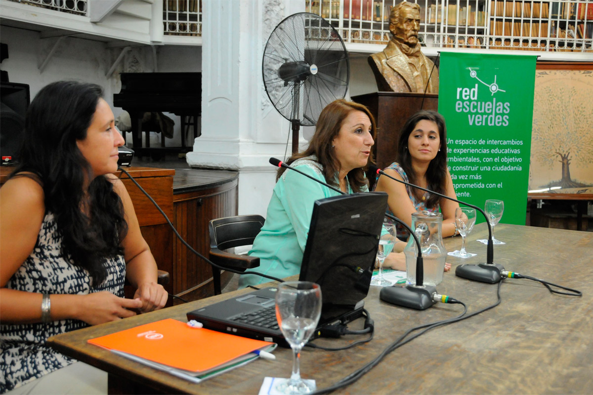Fein lanzó la edición 2015 de la Red de Escuelas Verdes