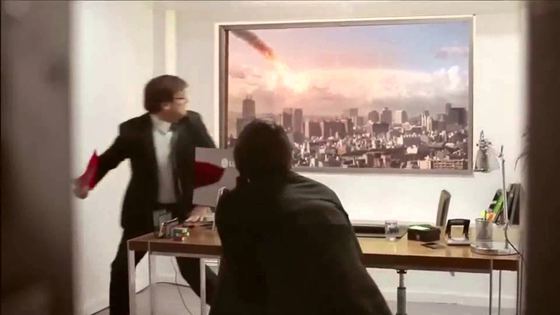 Impresionante cámara oculta para publicitar un LCD