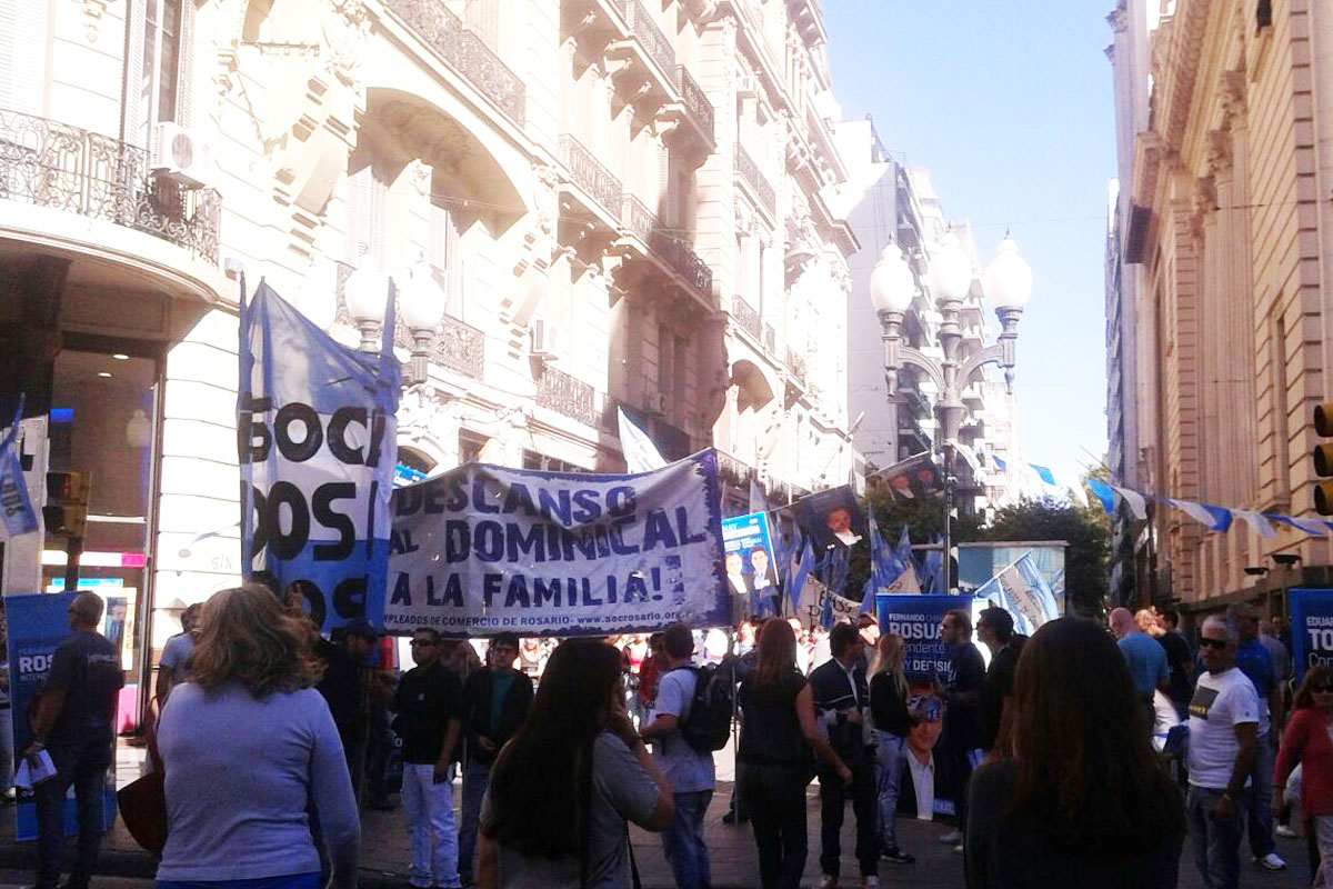 Mercantiles movilizan por el Descanso Dominical
