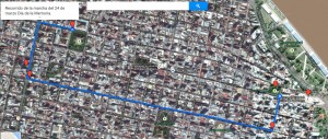 La marcha comenzará en Moreno y Córdoba y concluirá en el Monumento a la Bandera.