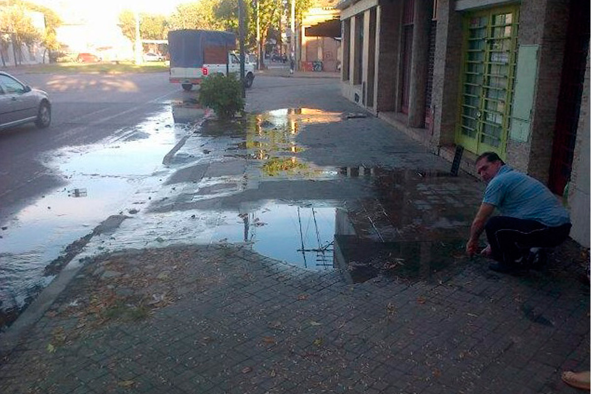 Zona sur: detuvieron a los que robaron medidores de agua