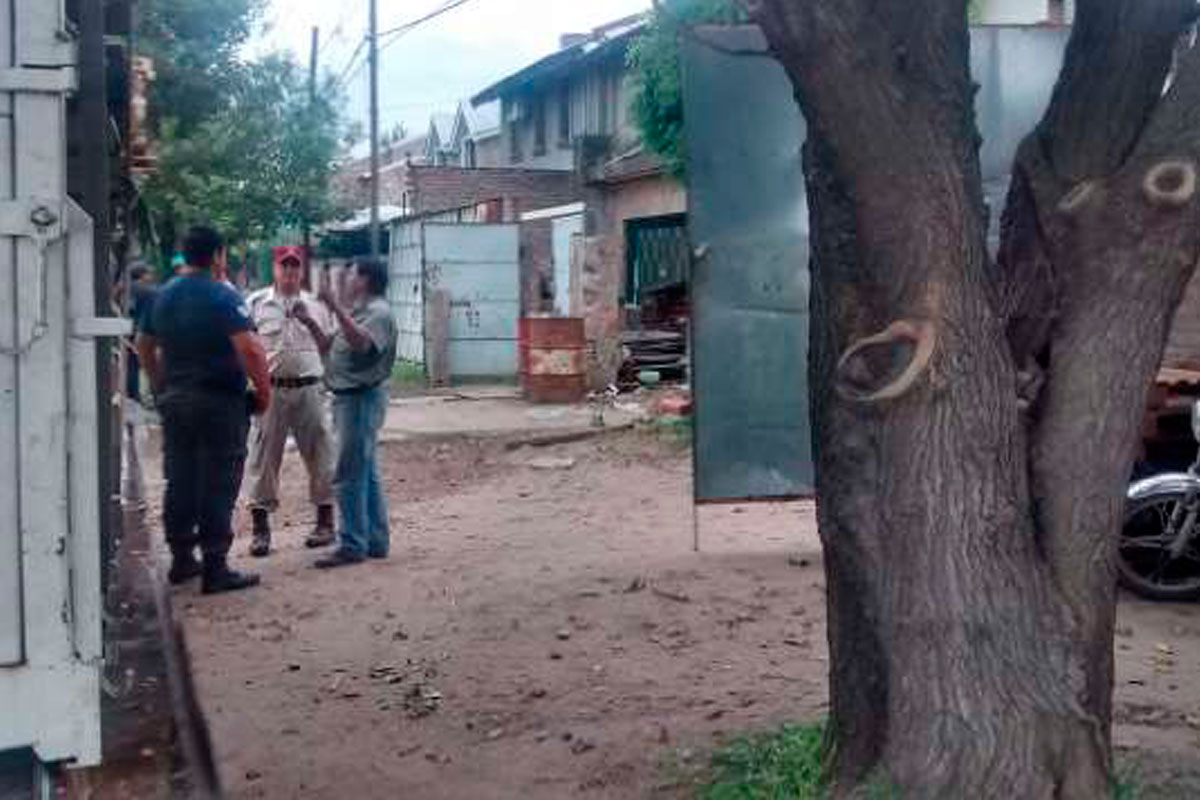 Intervención municipal en pleno barrio Luis Agote