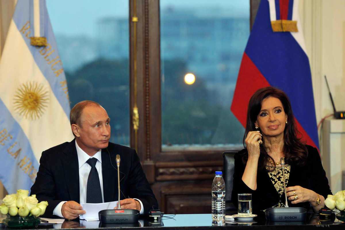 Cristina viaja hoy a Rusia y se reunirá con Putin