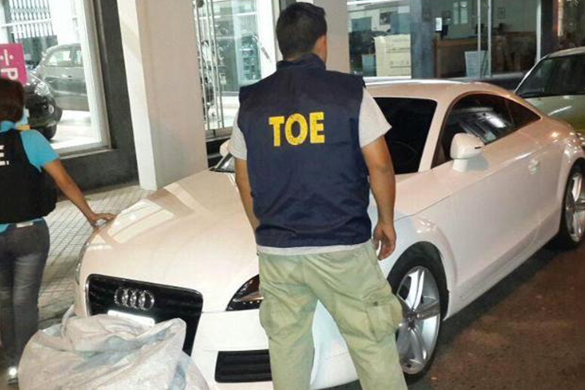 Secuestraron un auto vinculado a Los Monos