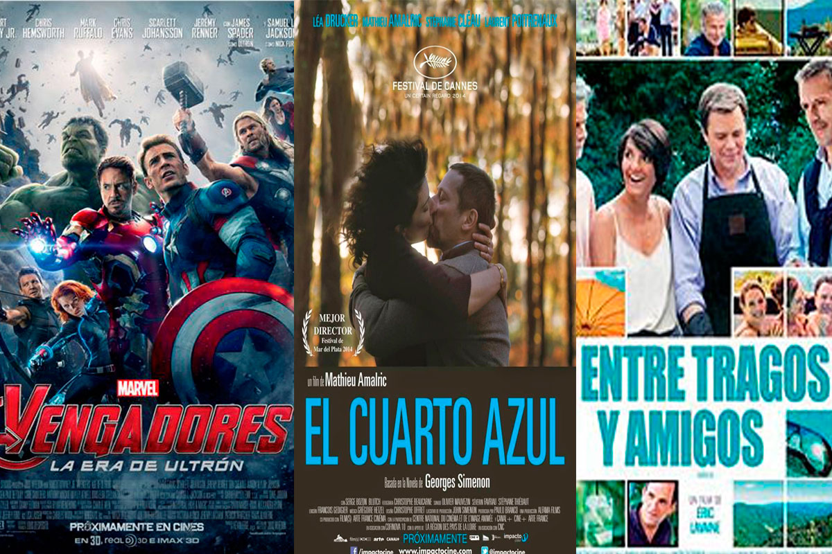 Tres estrenos se suman a la cartelera rosarina
