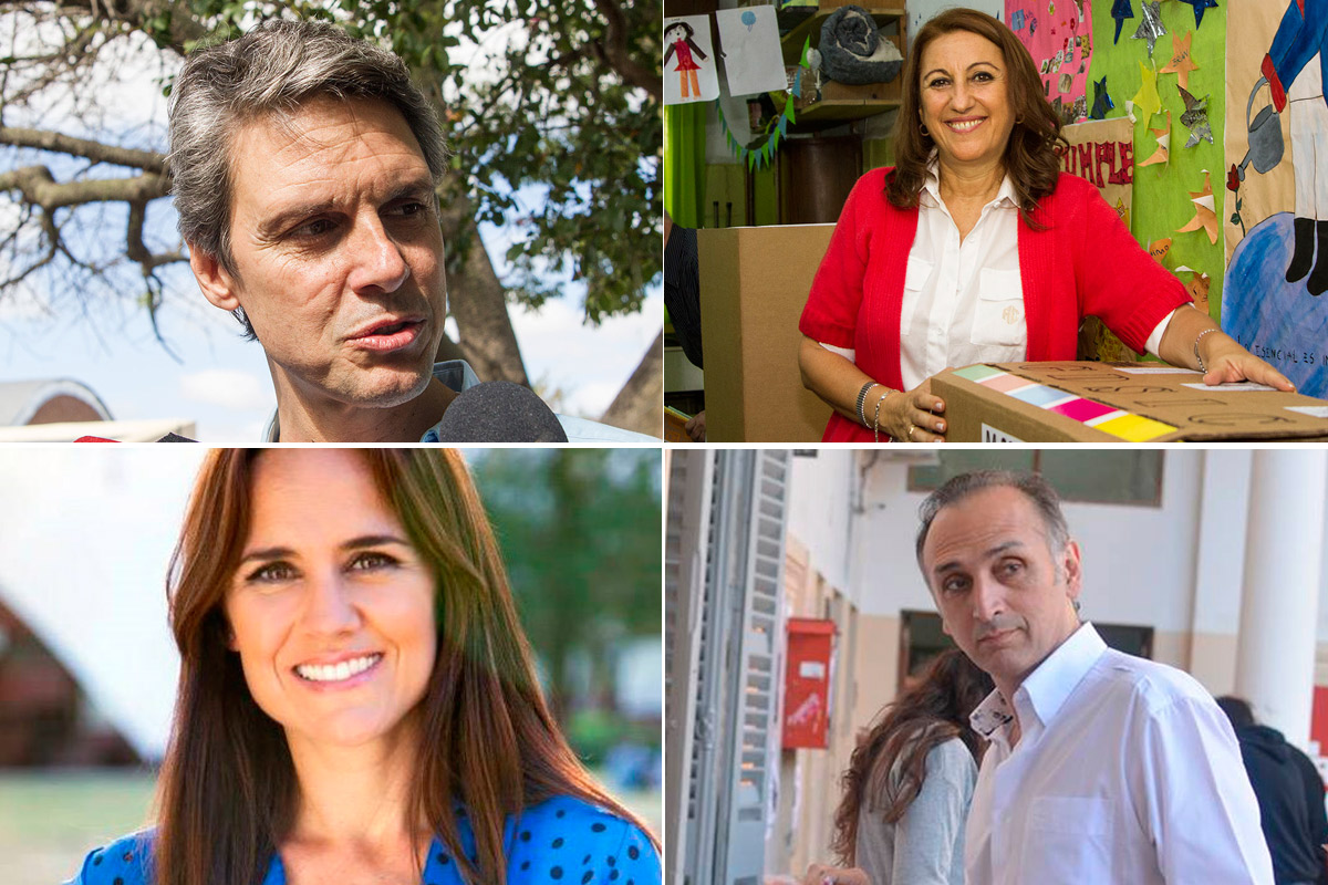 Votaron precandidatos a intendente y opinaron