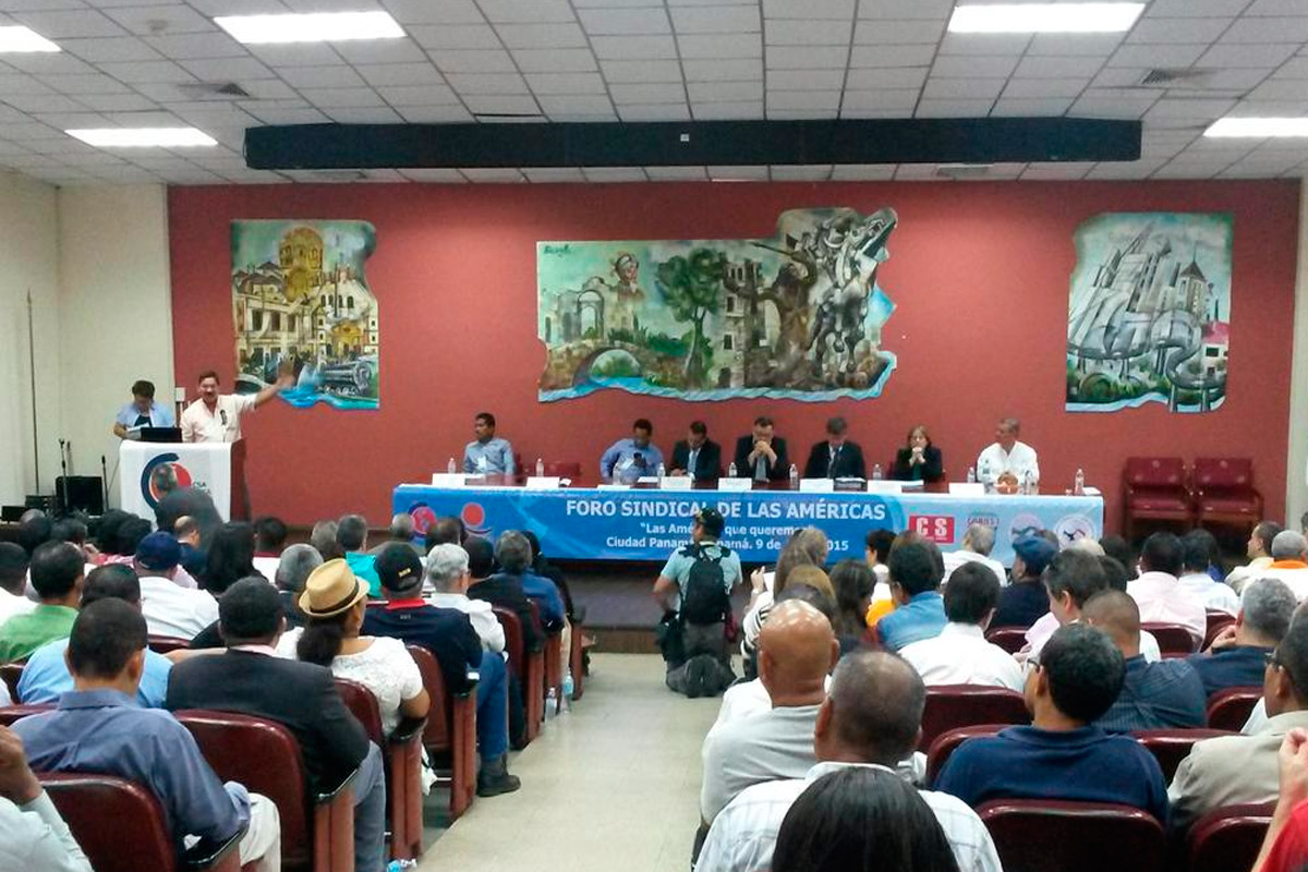Declaración del Foro Sindical de Las Américas