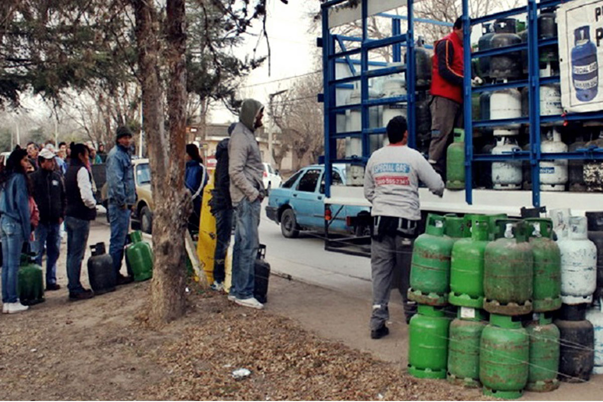 El lunes comienza el pago de subsidios para garrafas