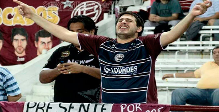 Expulsaron al hincha de Lanús que agredió a Fritzler