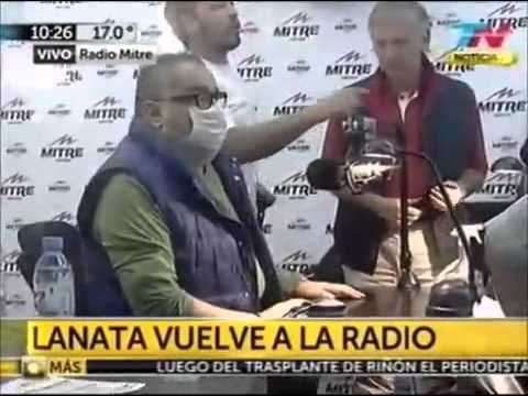 Lanata volvió a radio Mitre