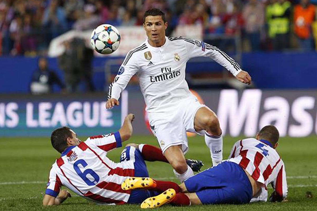 Empataron el Atlético y el Real por la Champions