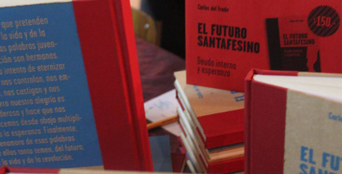 Carlos Del Frade presentó su nuevo libro