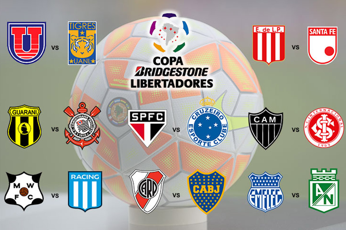 Se sortearon las fechas para los octavos de la Libertadores
