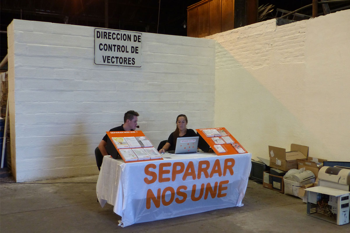 Continuó la recolección de residuos informáticos